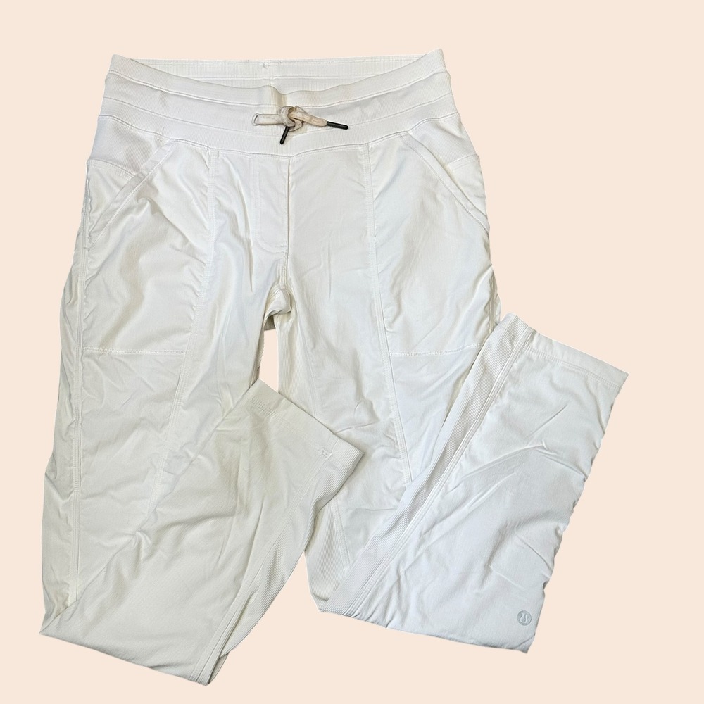 Lululemon White Dance Studio Pants Size 6
womens